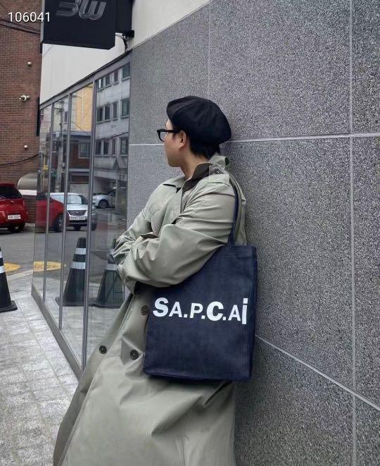 A.P.C. x SACAI HOLLY TOTE BAG 2021ss, 女裝, 手袋及銀包, 長銀包