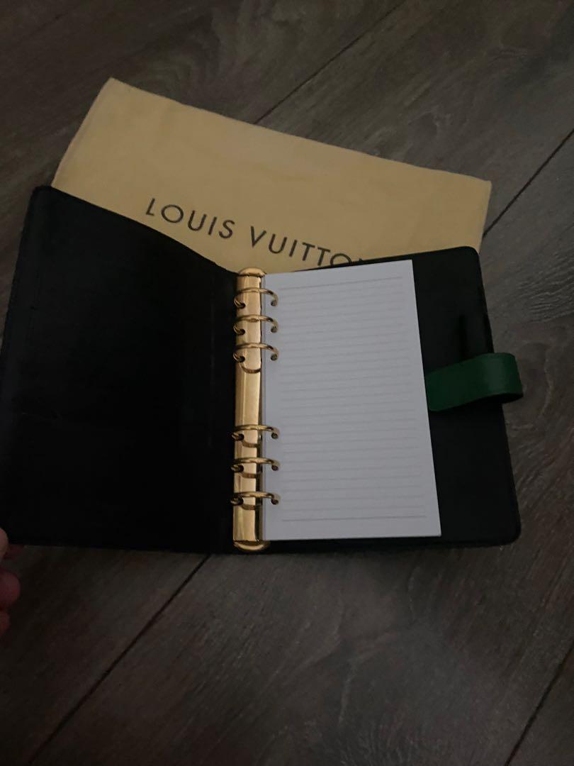 Authentic LOUIS VUITTON Green Epi Agenda MM, Luxury, Accessories on  Carousell