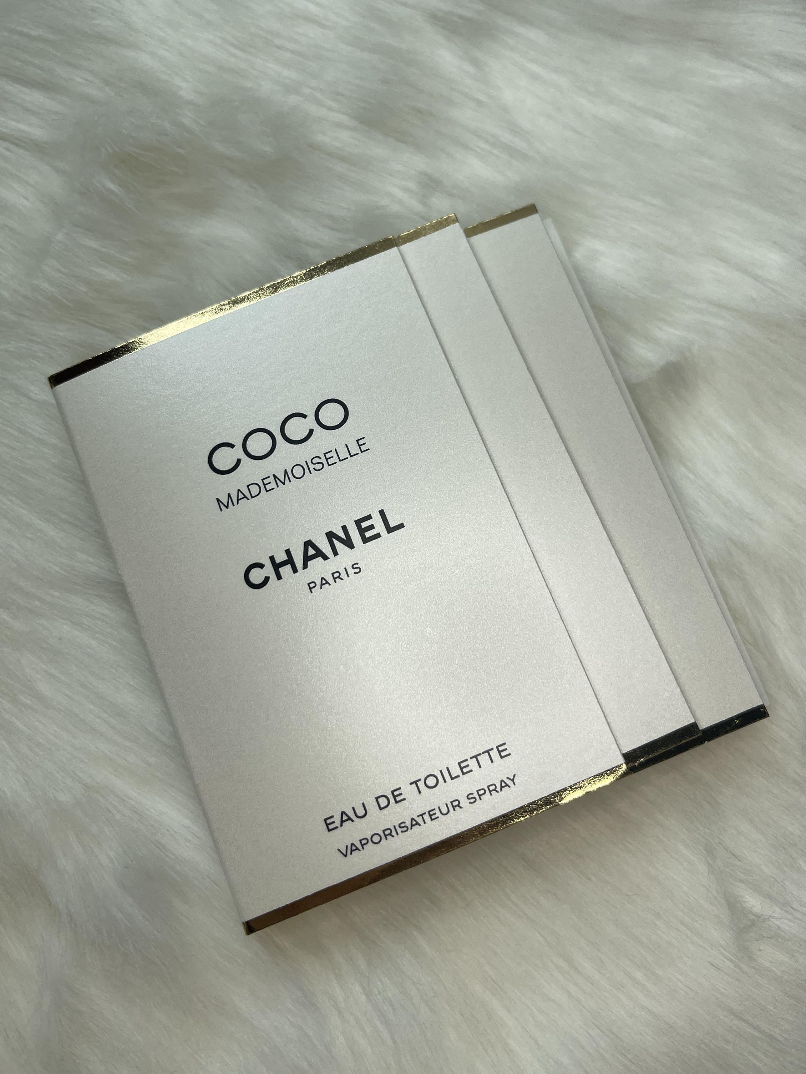 Coco chanel sample clearance