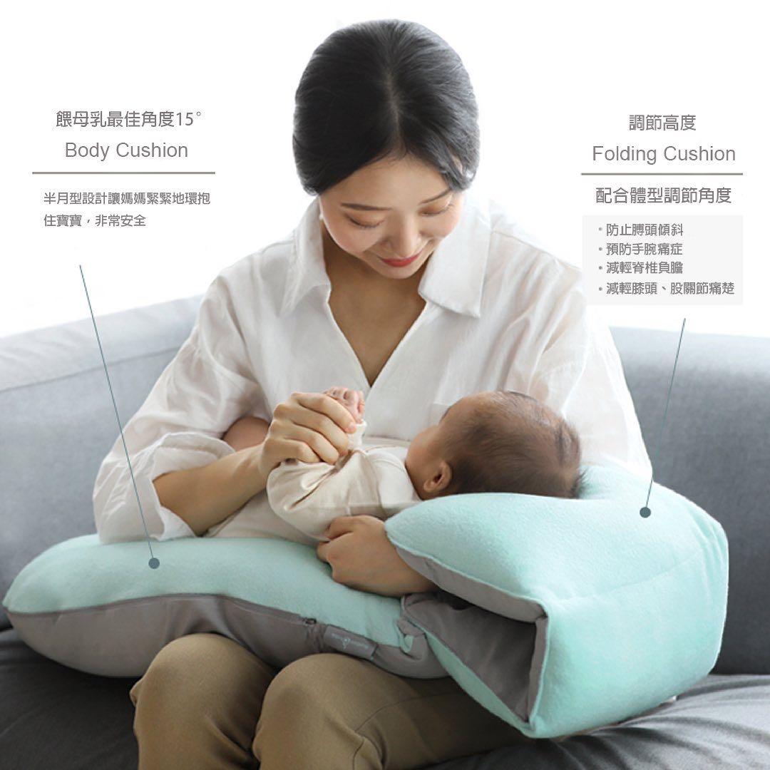 Bamboo Bebe授乳枕頭cushion餵奶枕 兒童 孕婦用品 餵養產品 奶粉 Carousell