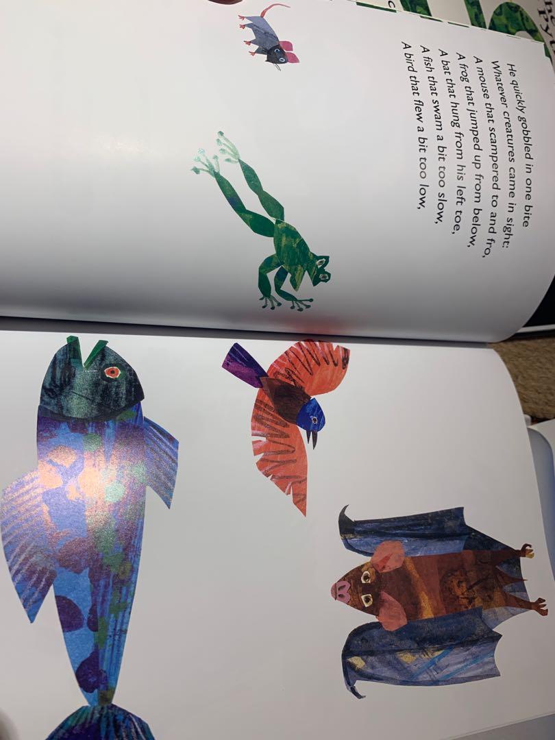 BN Eric Carle the greedy python paper book, Hobbies &amp; Toys, Books ...