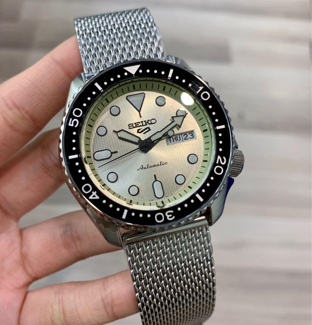 Seiko mesh deals