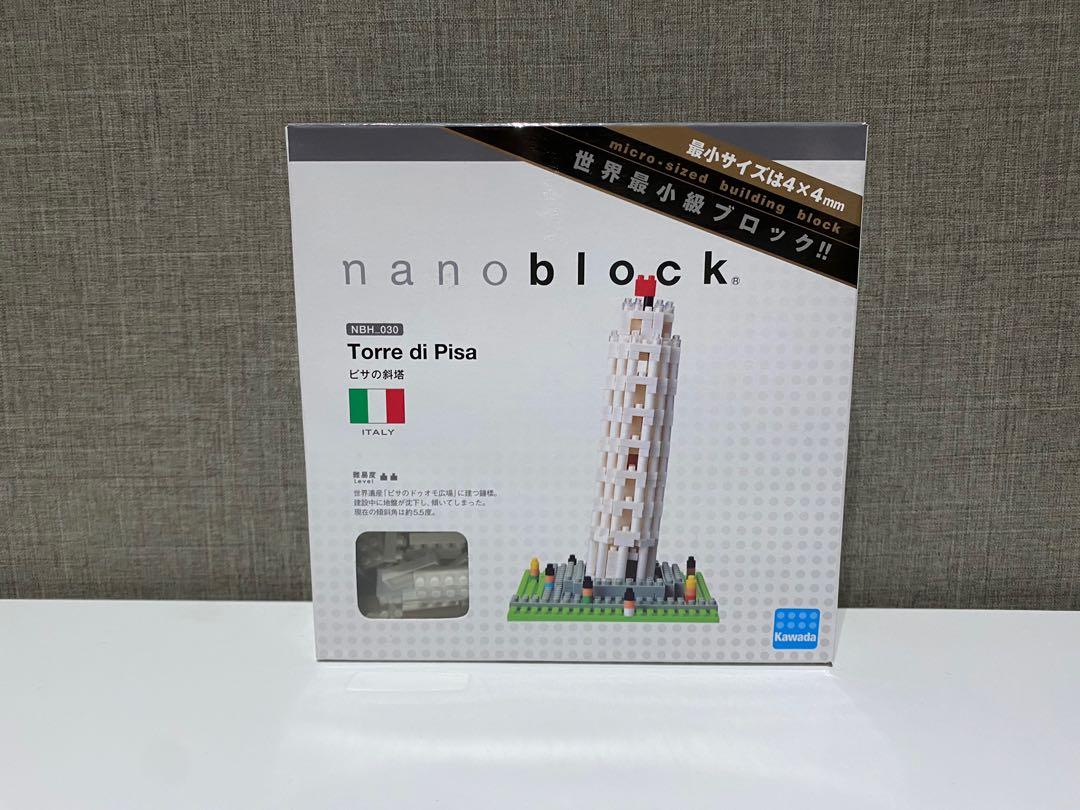 *NEW* NANOBLOCK Tower Torre of Pisa Building Blocks Nanoblocks Nano NBH-030 