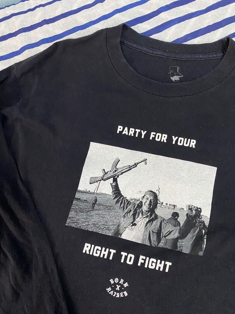 早い者勝ち MC BORN RAISED SCRIPT ROCKER TEE BLACK 黒 abamedyc.com