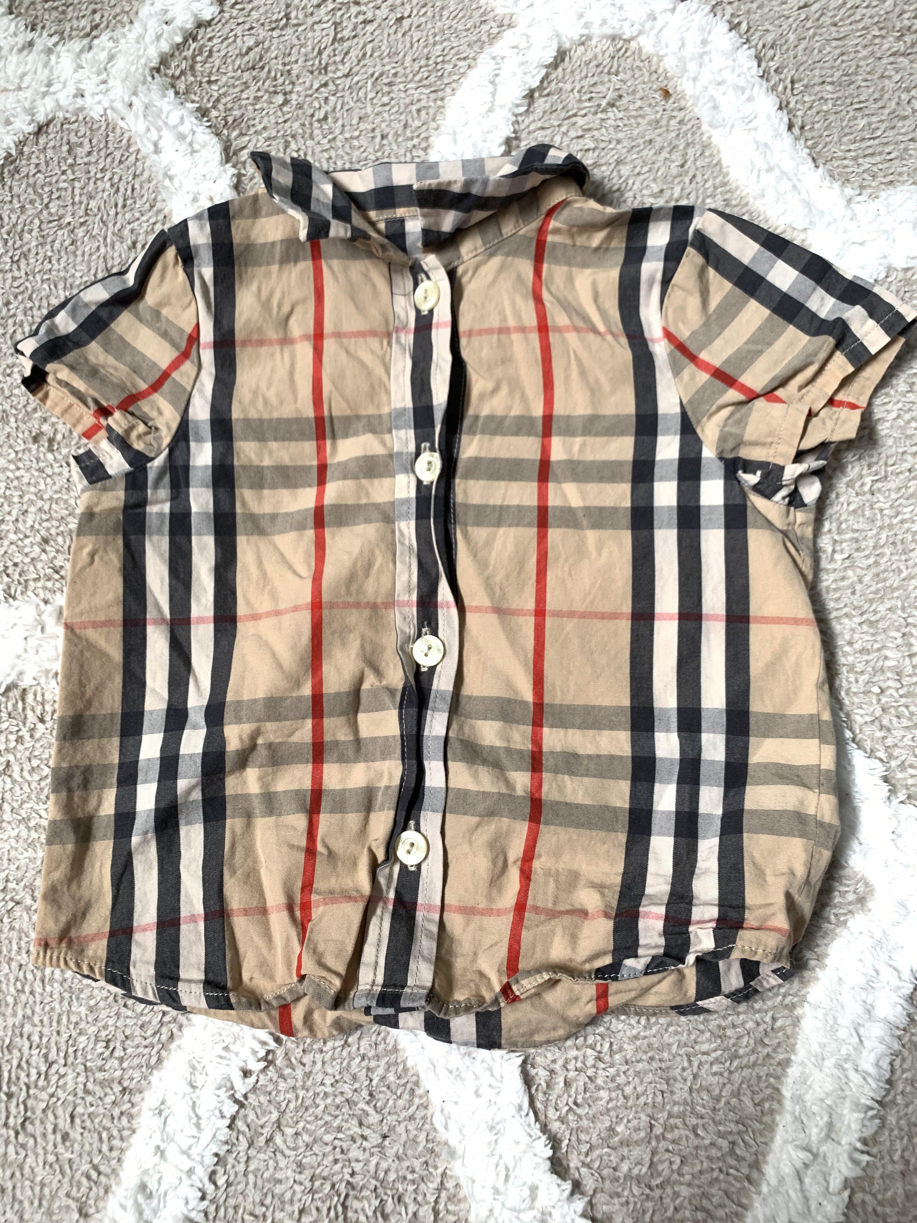 Burberry blouse baby shop