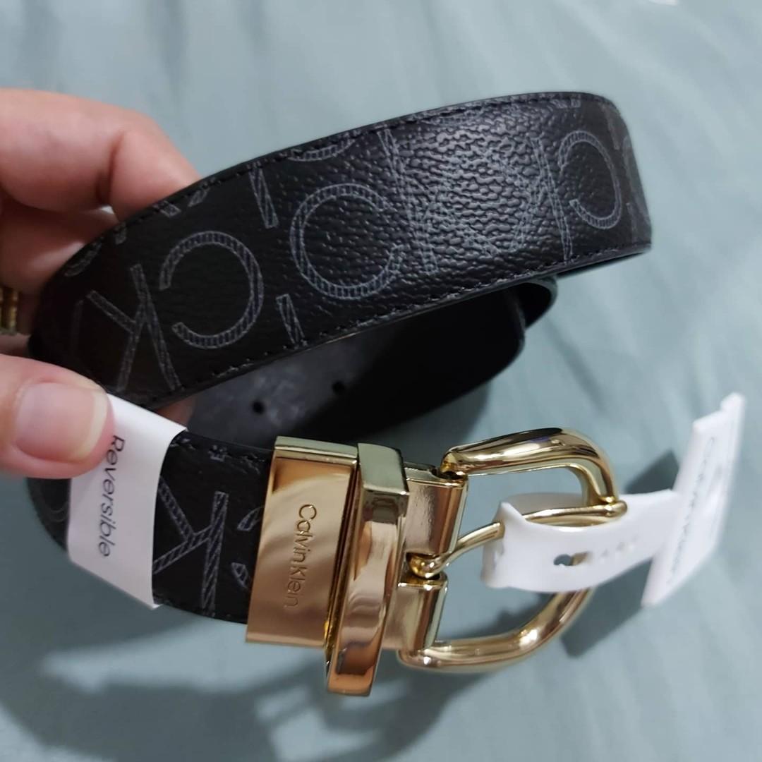 Calvin klein sales women's reversible belt