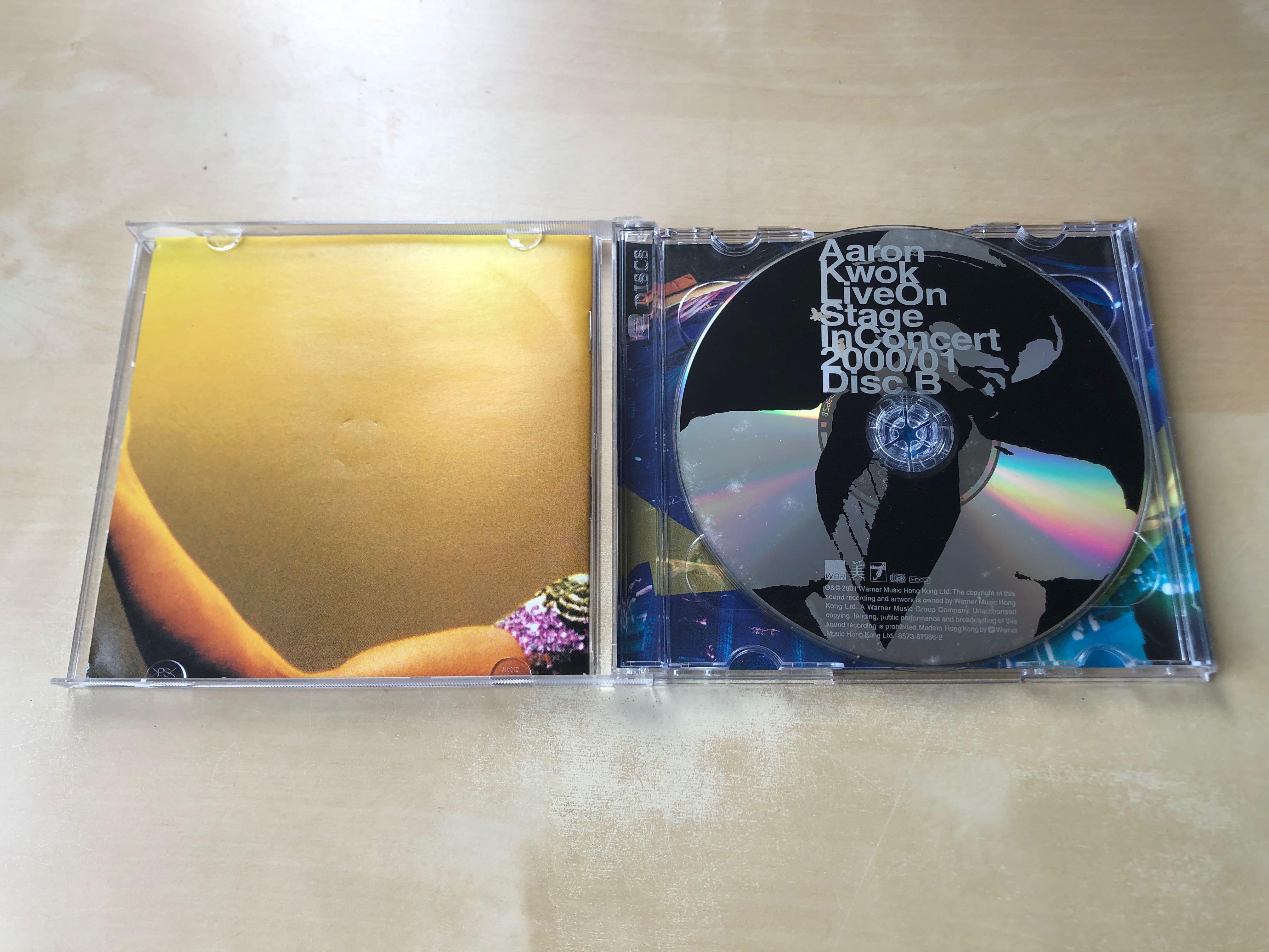 CD丨PEPSI 郭富城Live on Stage in Concert 2000/01 演唱會(2CD) Aaron