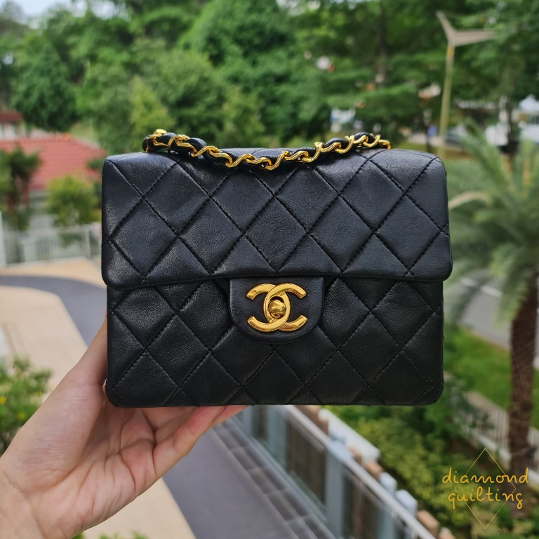 little red chanel bag vintage