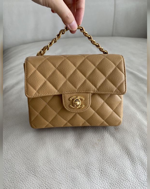 Chanel vintage square mini sales