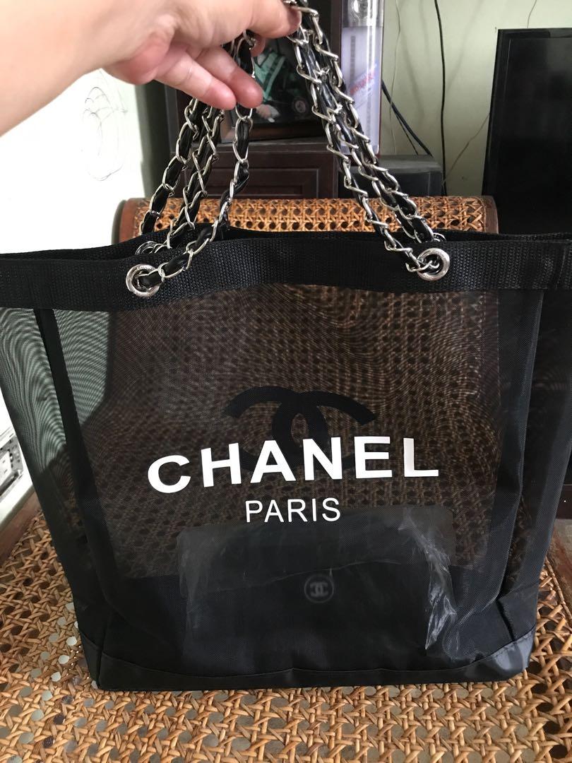 Chanel vip gift with purchase tote bag, Women's Fashion, Bags & Wallets,  Shoulder Bags on Carousell