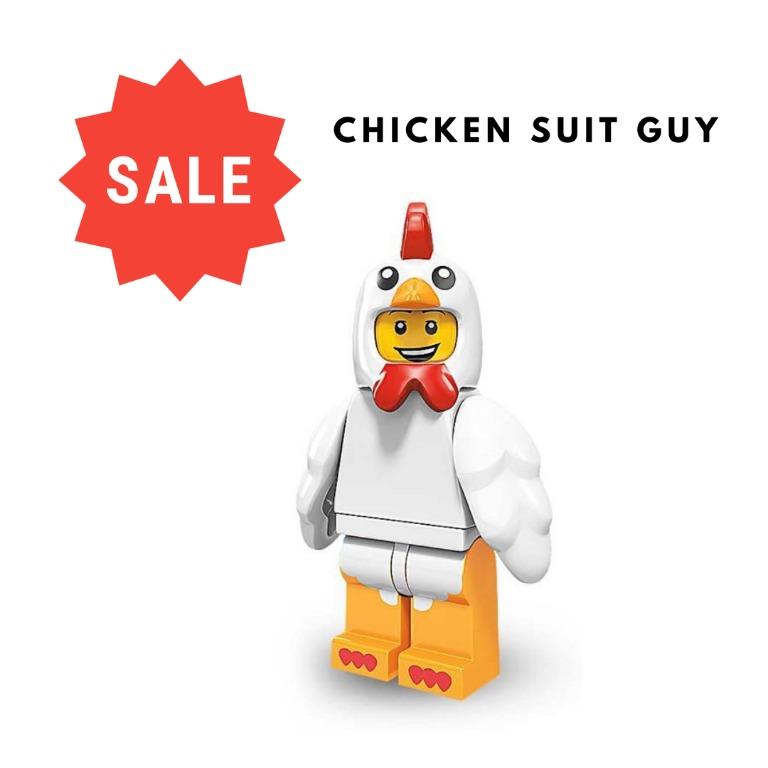 Lego chicken minifigure online