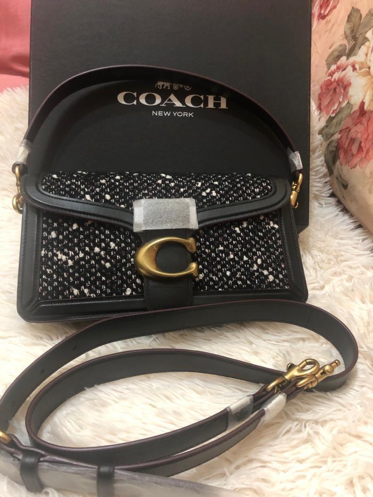 Coach tweed tabby sales