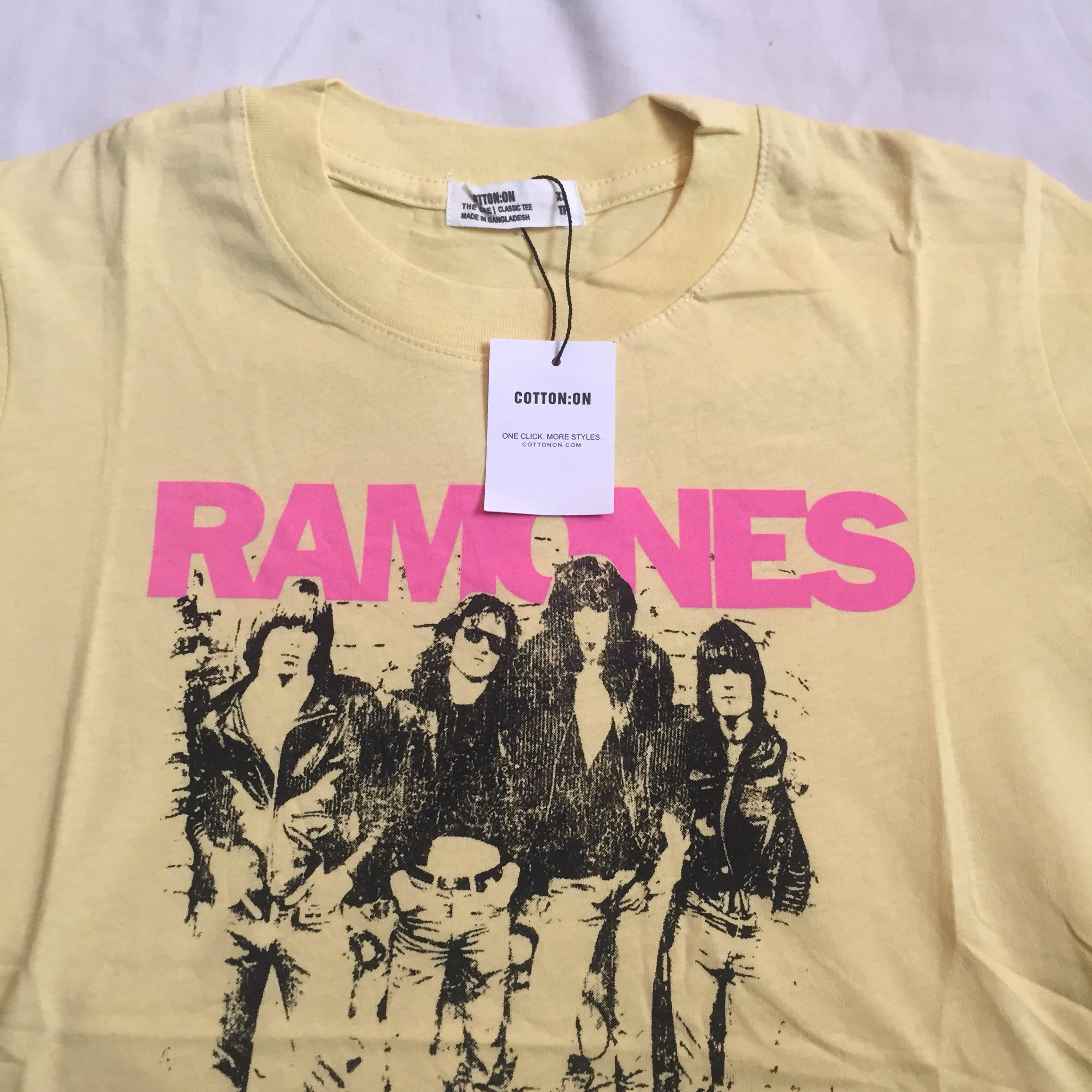 Cotton On Ramones Urban Band T-shirt 
