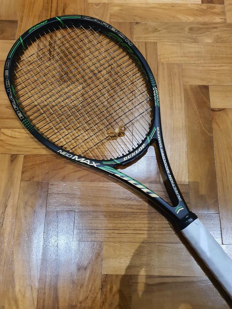 DUNLOP ダンロップ NEO MAX 2000 ネオマックス #2 硬式用 ダンロップ ネオマックス2000 G2 Dunlop NeoMax 2000 Tennis Racket
