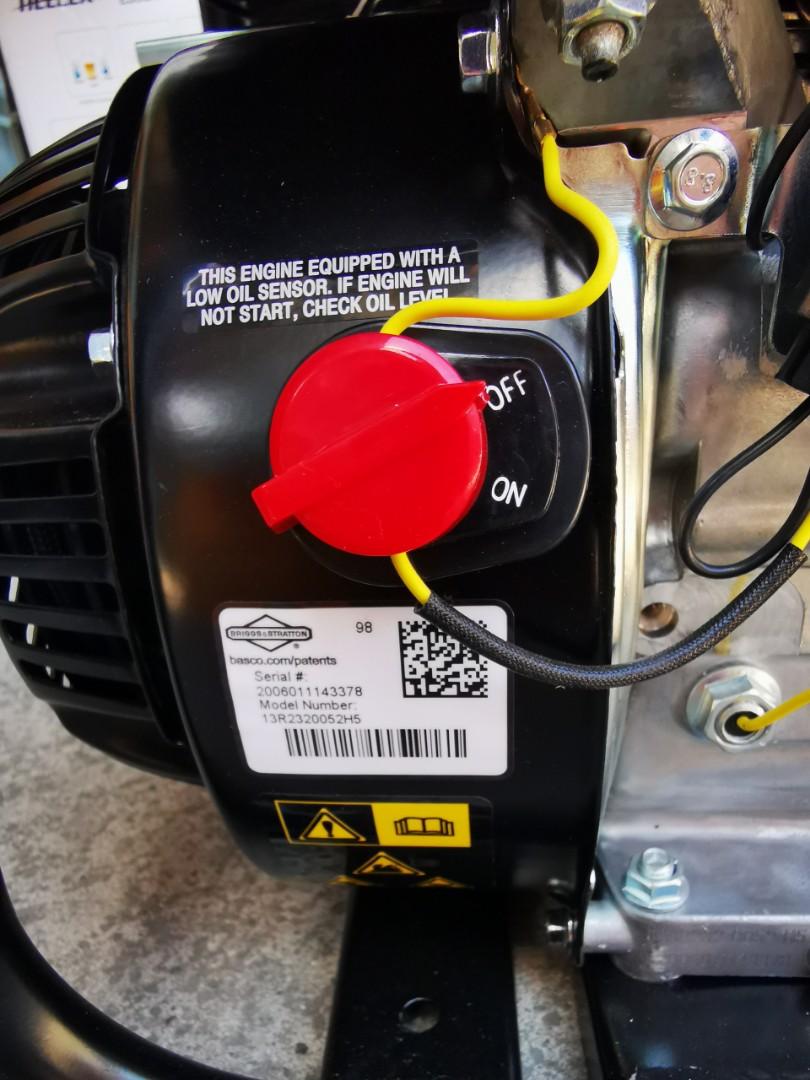 Ferrex water transfer pump (briggs and stratton engine), Commercial