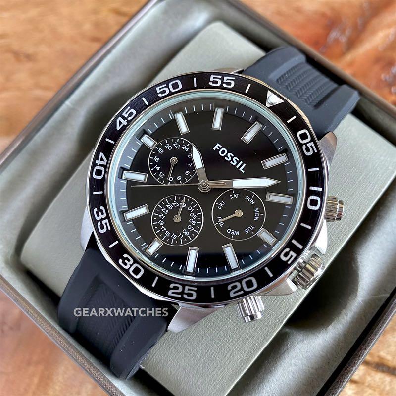 Bannon multifunction black silicone watch shop