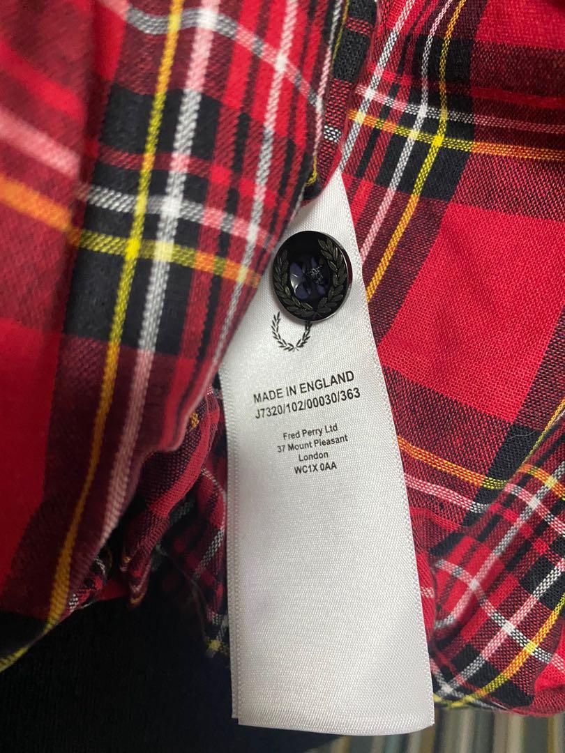 Fred perry harrington red hotsell