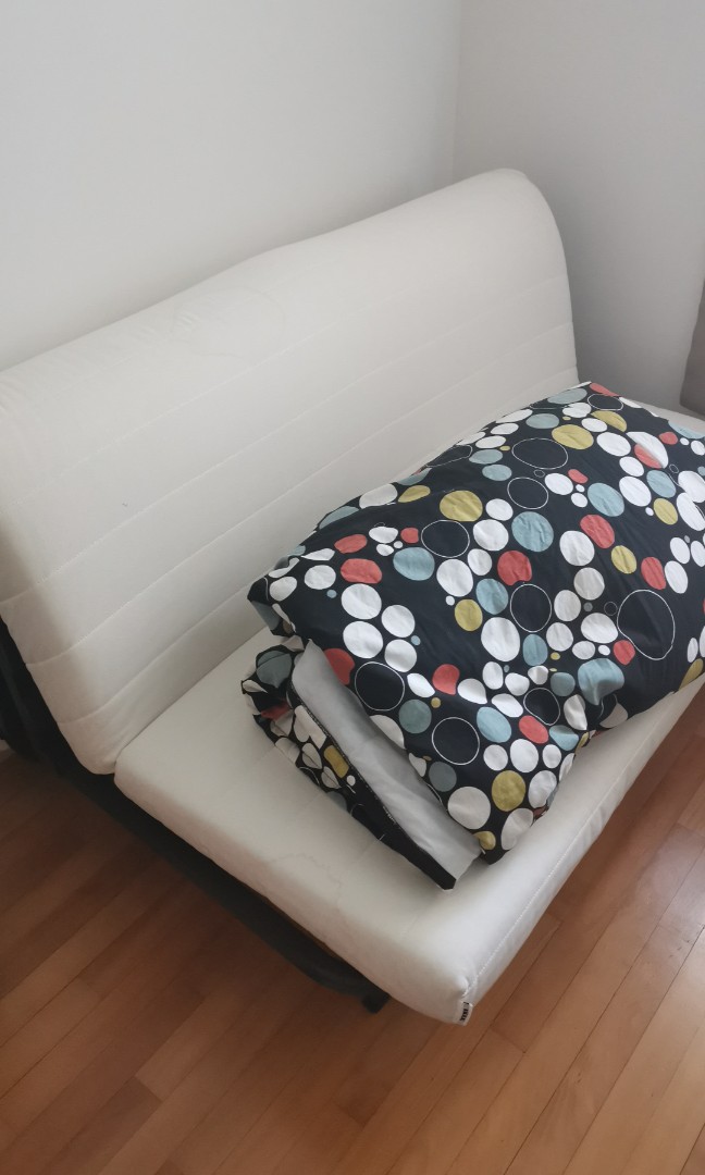 Free Ikea Foldable Bed/Couch and Mattress, Furniture & Home Living