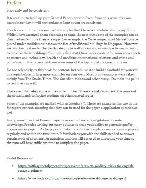 General Paper A Level Notes, Hobbies & Toys, Books & Magazines ...