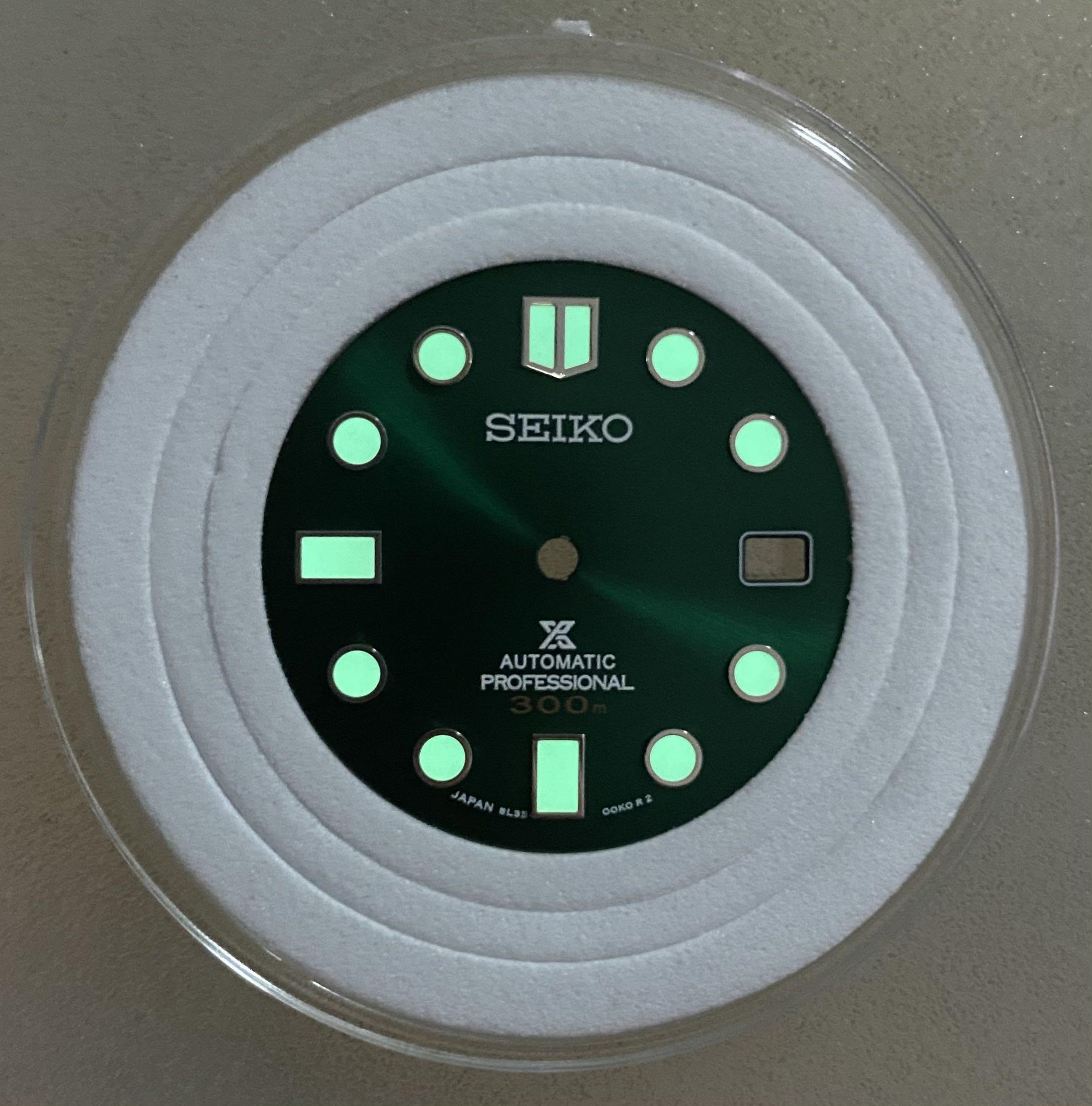 Green MM300 Prospex Dial Seiko Mod