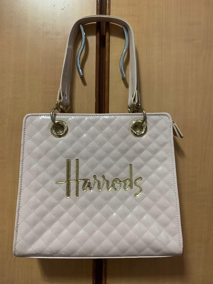 Harrods Pink Christie Bag small