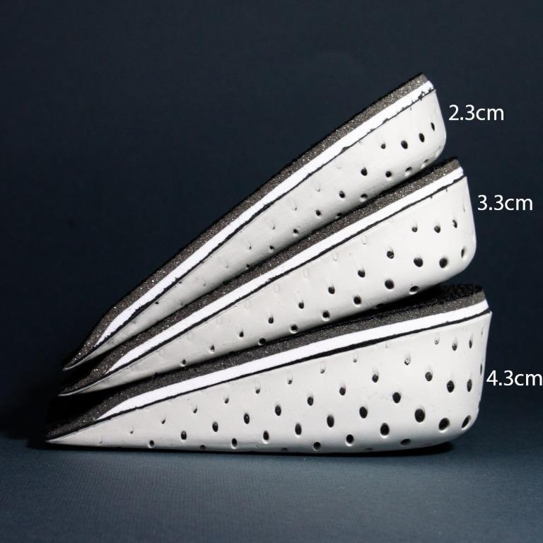 Height Boost Insoles confidence increase shoes heels lifts inserts sole pad size grow taller men women hot sexy cute manly black white memory foam