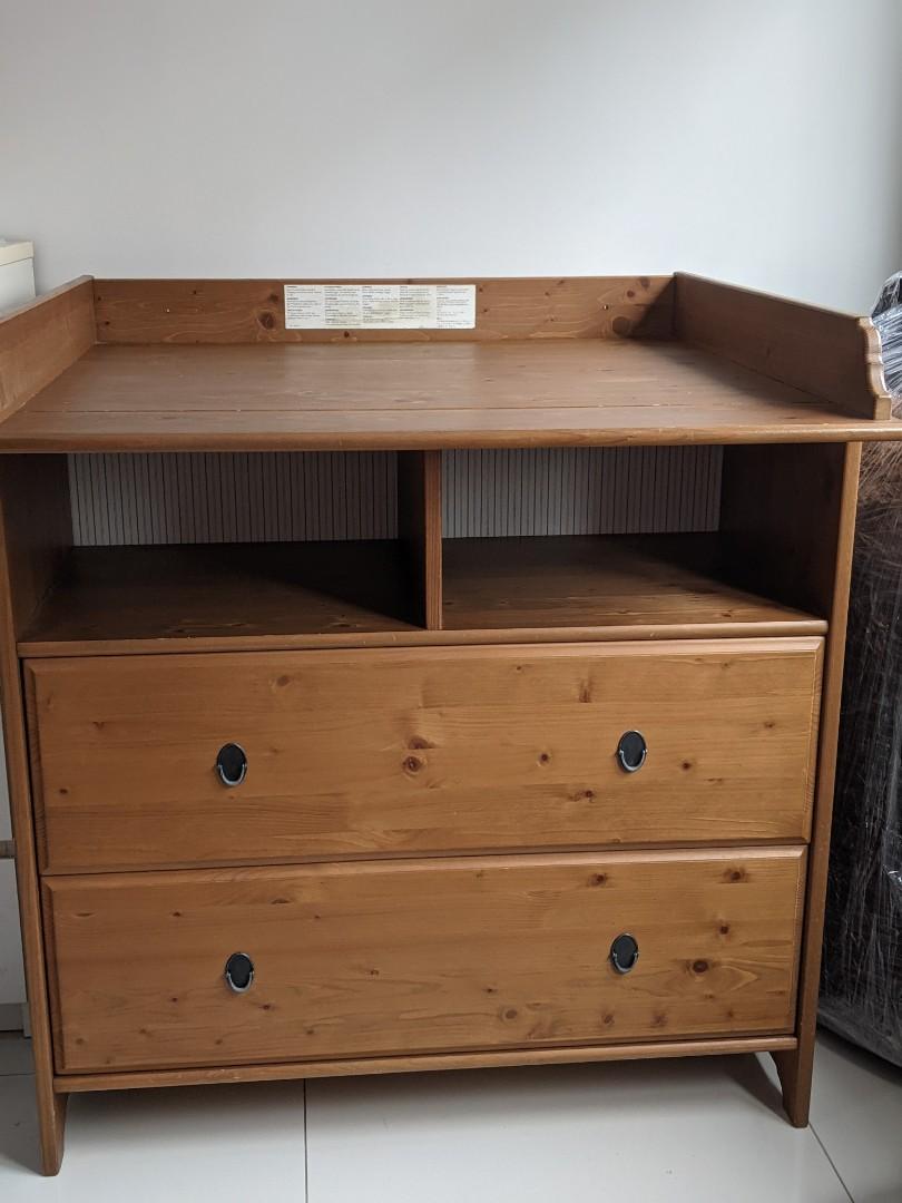 Hemnes Baby Changing Dresser IKEAHack Steps (with Pictures