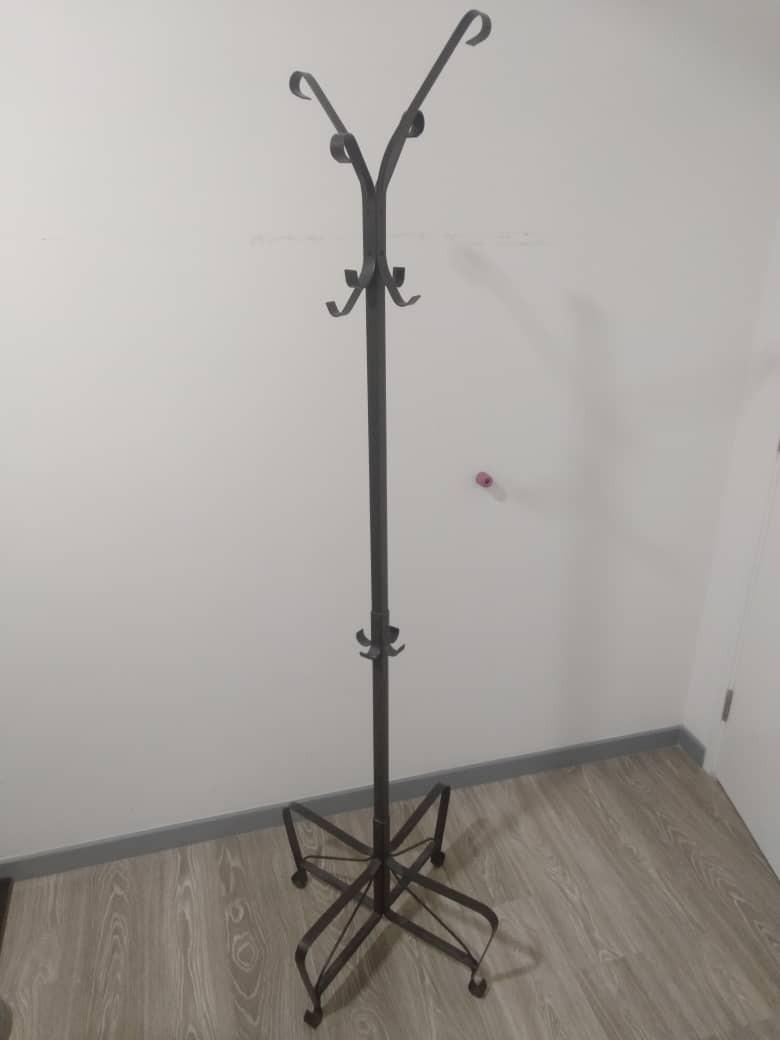 Ikea Portis Steel Coat & Bag Stand Rack Hanger, Furniture & Home Living, Home Decor, Vases