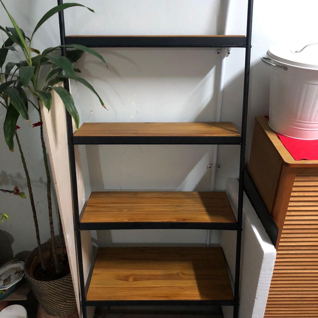 Barden Rack Barden Industrial Ladder Shelf, Furniture & Home Living, Furniture ...