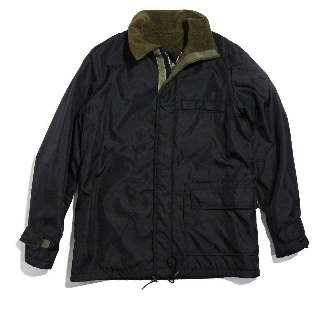 Issey Miyake Jacket (Category: Luxury Apparel) located in Makati City. Submitted by _collectorschoice_ (Listing ID 1086072014, Image 1). Description: Issey Miyake I.S Sunao Kuwahara Jacket *Full zip *Chest and front pocket *Velcro strip *Outer material: Nylon *Unisex *Excellent condition *YKK zipper *Olive green interior *Women's size: Medium *Men's size: Small *Width: 20.5 inches *Length: 26 inches *MOP: BPI or Unionbank *Shipping via JRS (sched