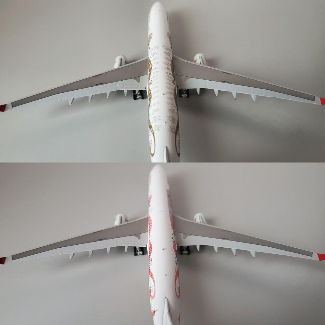 港龍航空JC WINGS 1:400 A330-300(20週年及25週年紀念彩繪特別塗