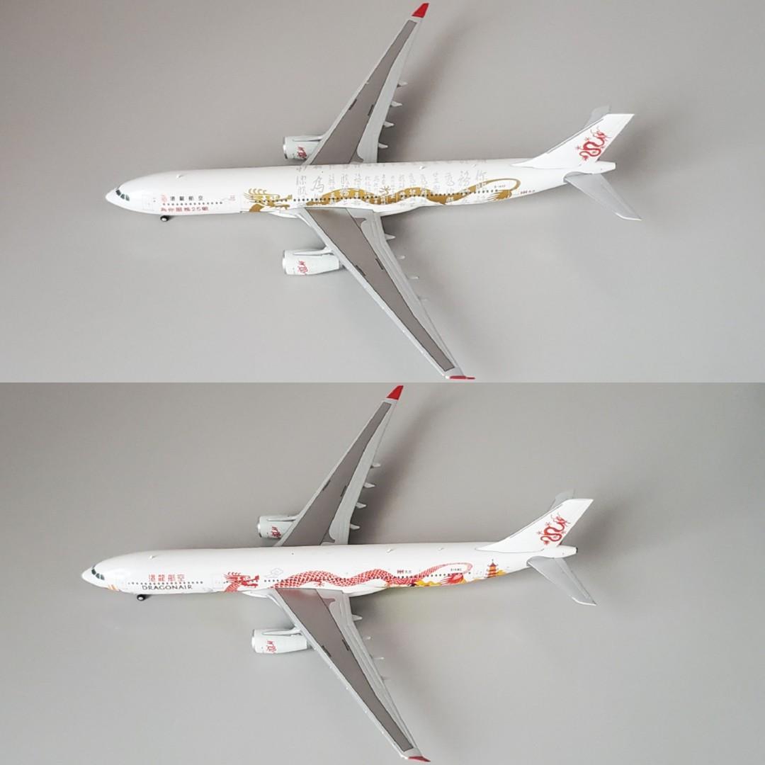 港龍航空JC WINGS 1:400 A330-300(20週年及25週年紀念彩繪特別塗