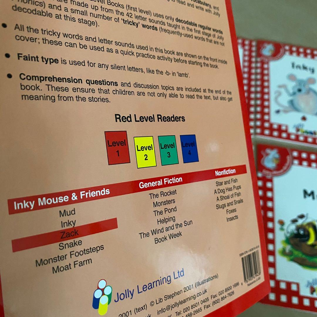 Jolly phonics reading book level 1, Hobbies & Toys, Books & Magazines