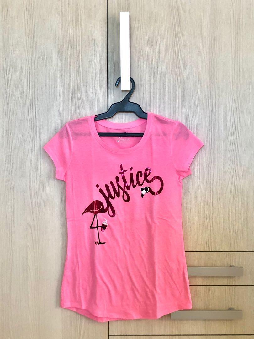 JUSTICE Kids Pink Shirt, Babies \u0026 Kids 