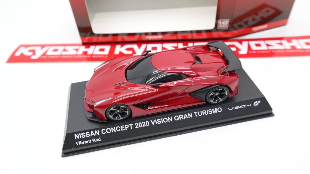 Kyosho 1/43 Nissan Concept 2020 Vision Gran Turismo GT RED