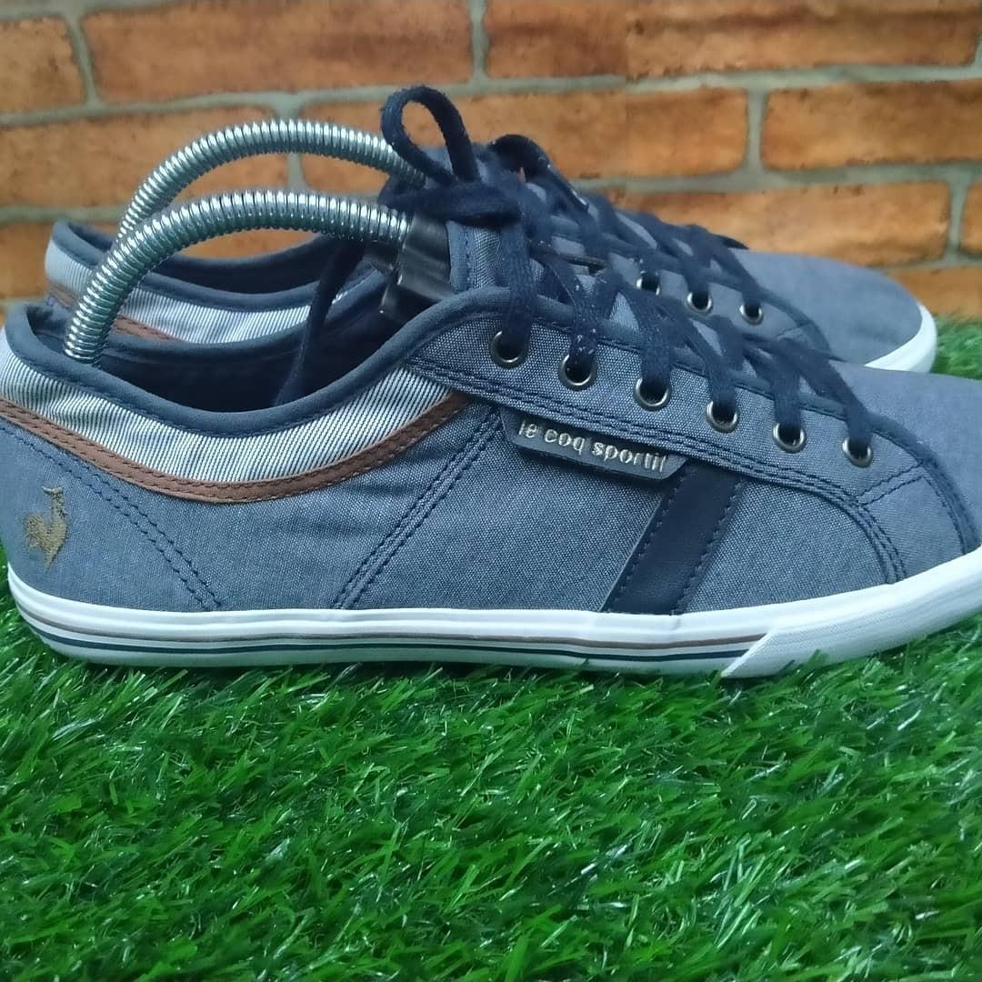 Lecoq Sportif CANVAS SNEAKERS SIZE 8 UK RM65 READY STOCK BUNDLE Men s Fashion Footwear Sneakers on Carousell