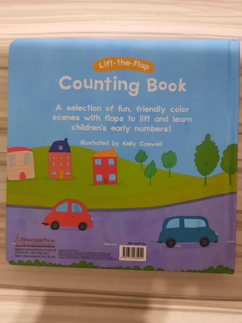 Lift-the-Flap Counting Book (Illustrated by Kelly Caswell), Hobbies ...