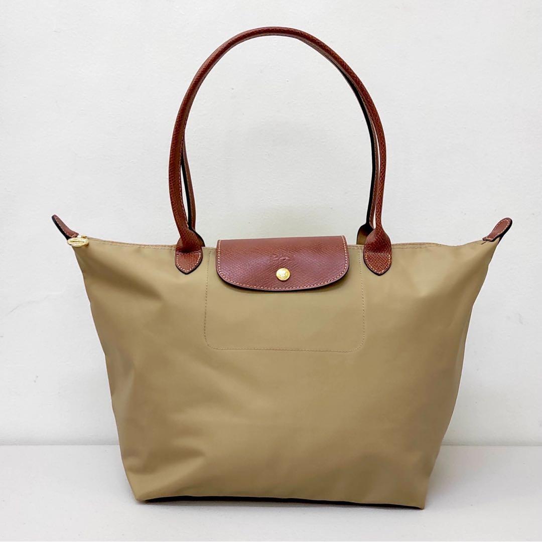 LONGCHAMP LEATHER TOTE BAG, Women's Fashion, Bags & Wallets, Tote Bags on  Carousell