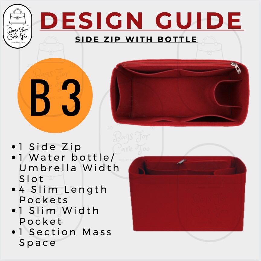 LV speedy 25 bag inserts bag organiser, Women's Fashion, Bags & Wallets