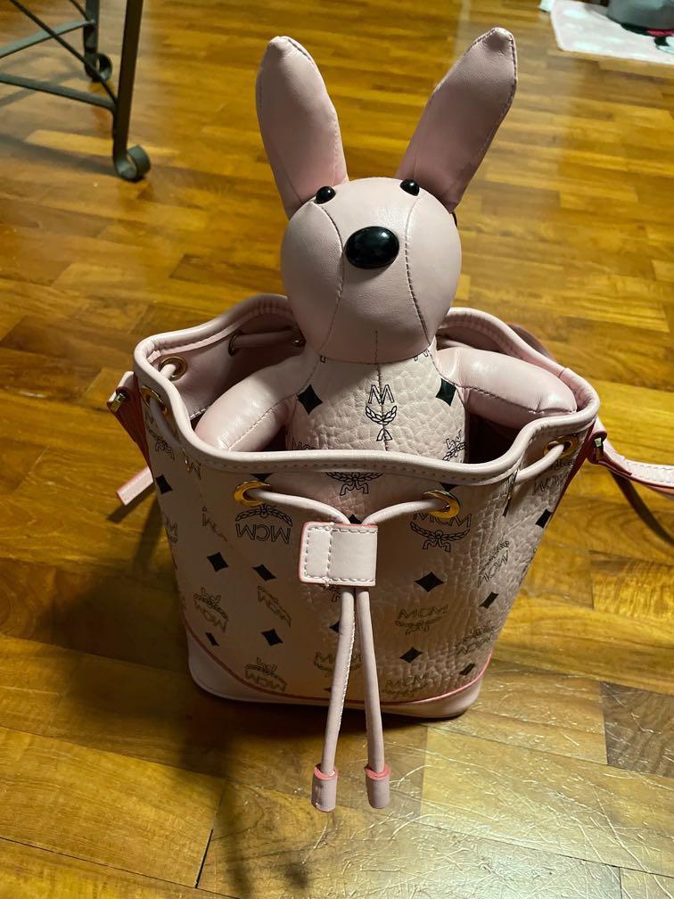 Mcm rabbit top purse