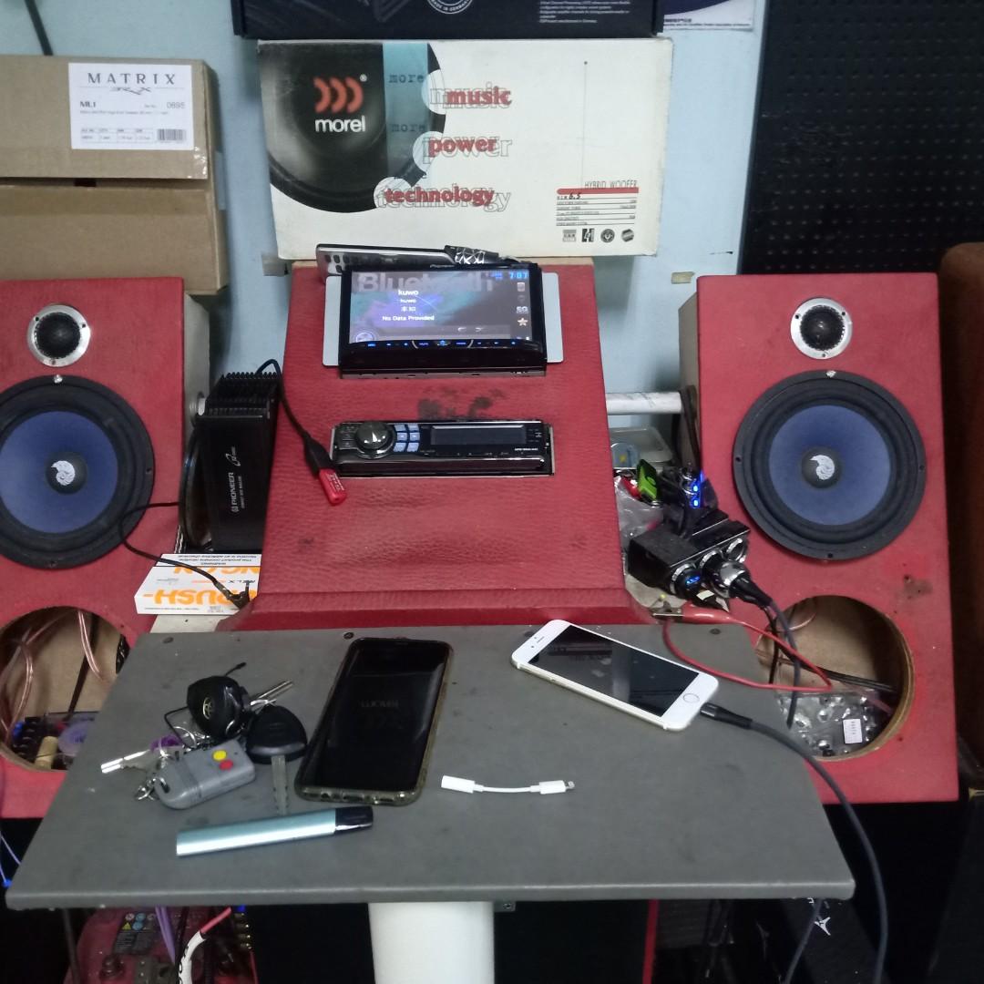 Micro Precision 7, 2 way active speaker, Auto Accessories on Carousell