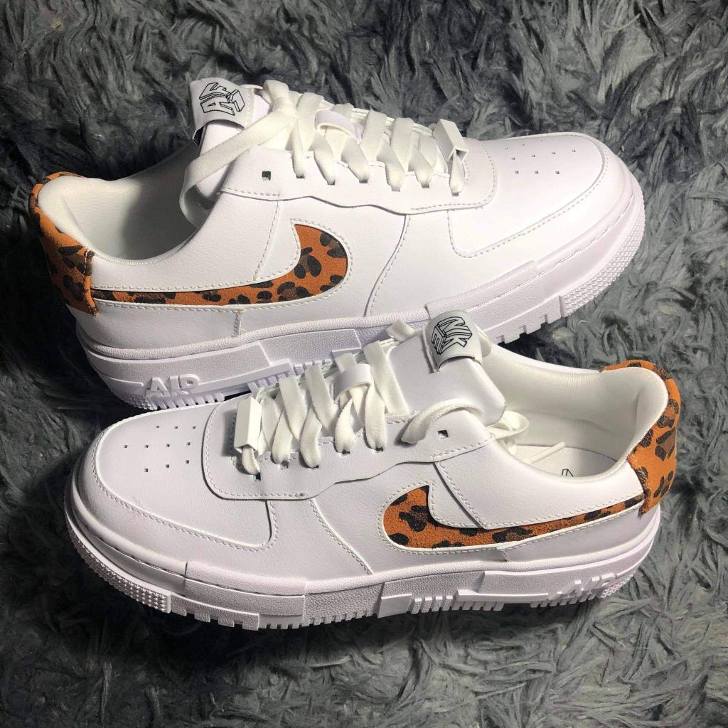 nike af1 pixel se leopard