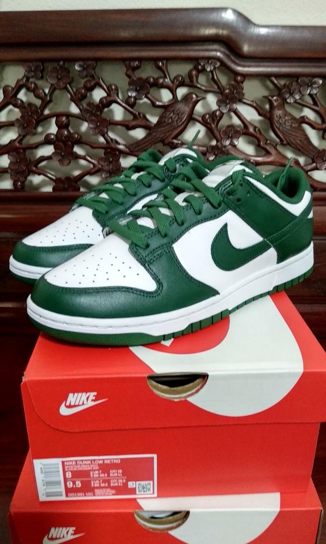 spartan green dunk low