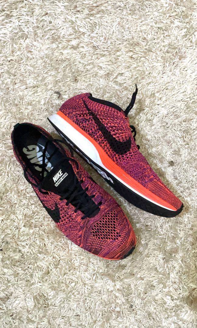 flyknit racer acai berry