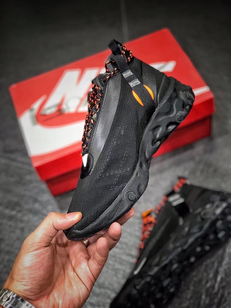 Nike react runner mid shop wr ispa ripstop sneakers