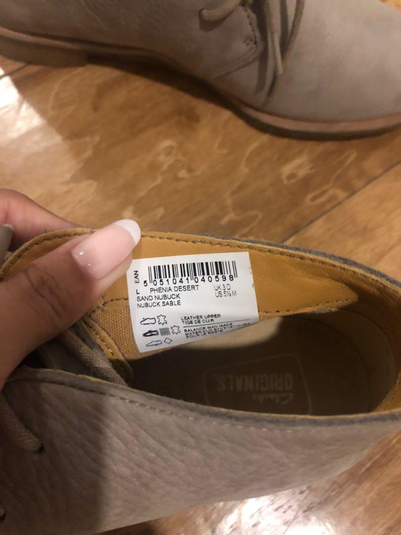 Original Clarks Phenia Desert Women s Fashion Footwear Boots on Carousell
