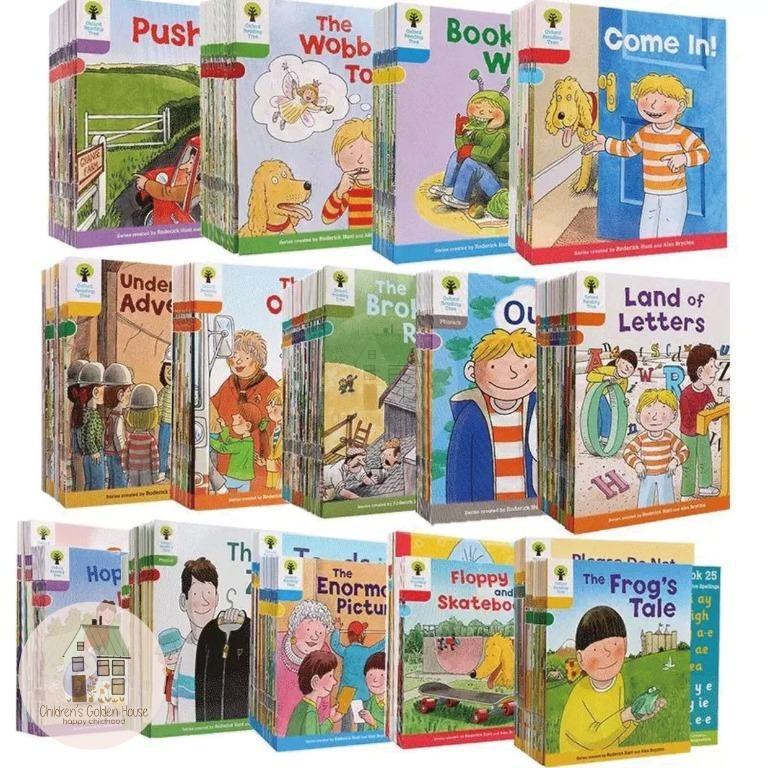 Oxford Reading Tree Level 1-2 (total 130pcs), 興趣及遊戲, 書本