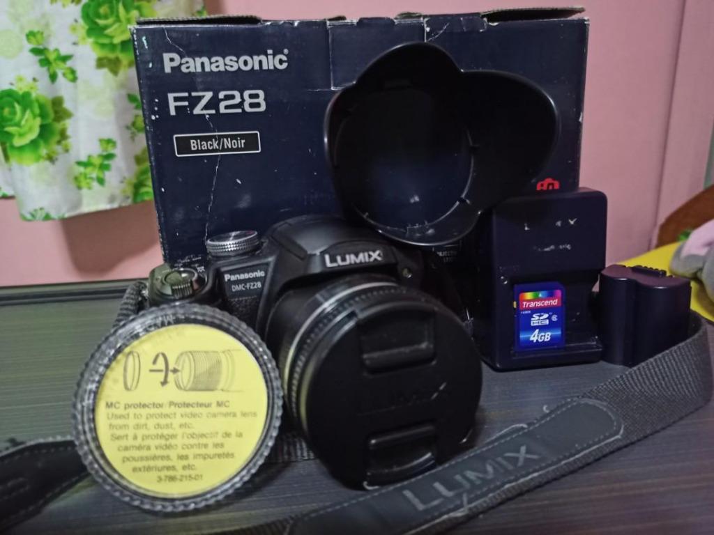Mus stoel telegram Panasonic Lumix DMC-FZ28 Digital Camera, Photography, Cameras on Carousell