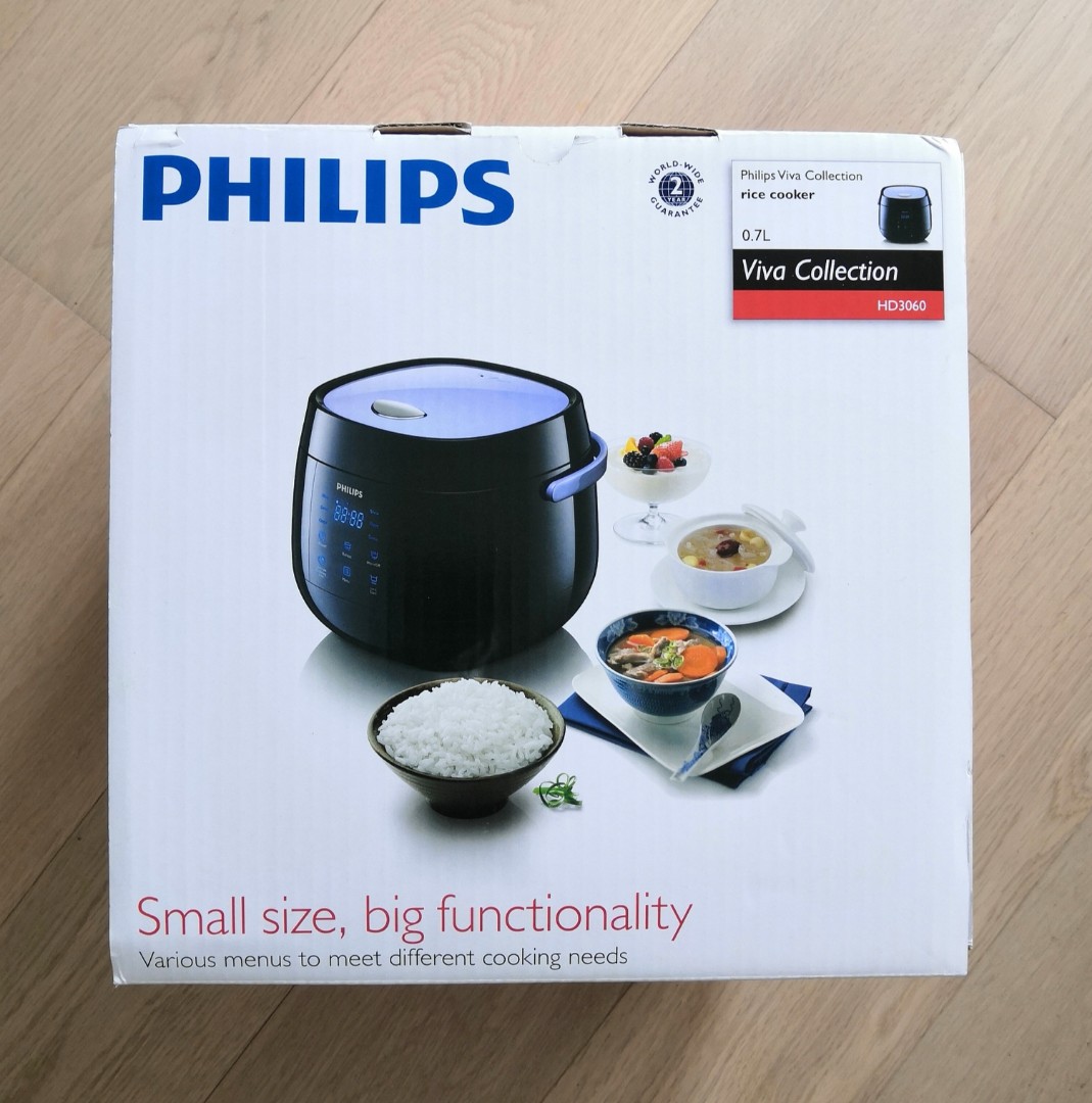 Philips Rice Cooker 飛利浦 電飯煲 Viva Collection HD3060 (0.7L), 家庭電器, 廚房電器