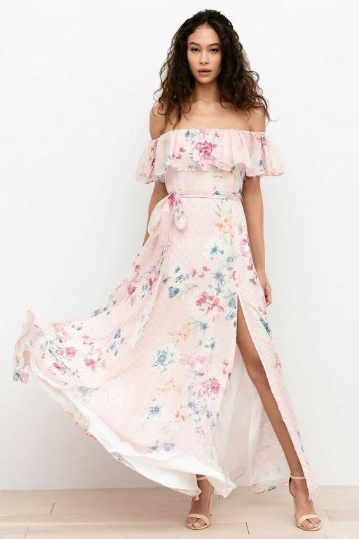 Yumi kim carmen maxi top